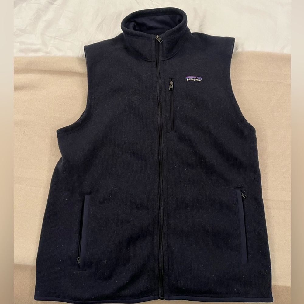 Patagonia Men's Better Sweater Vest Navy L